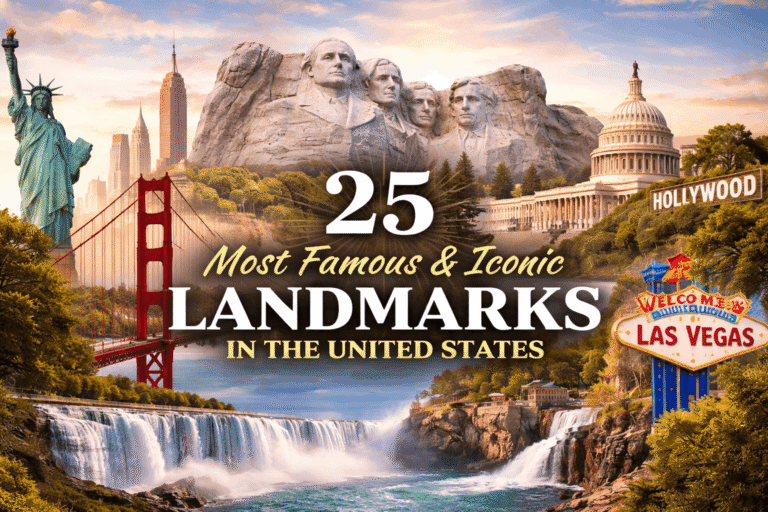 25 Most Famous Landmarks in the USA You Must Visit | Iconic Places Guide