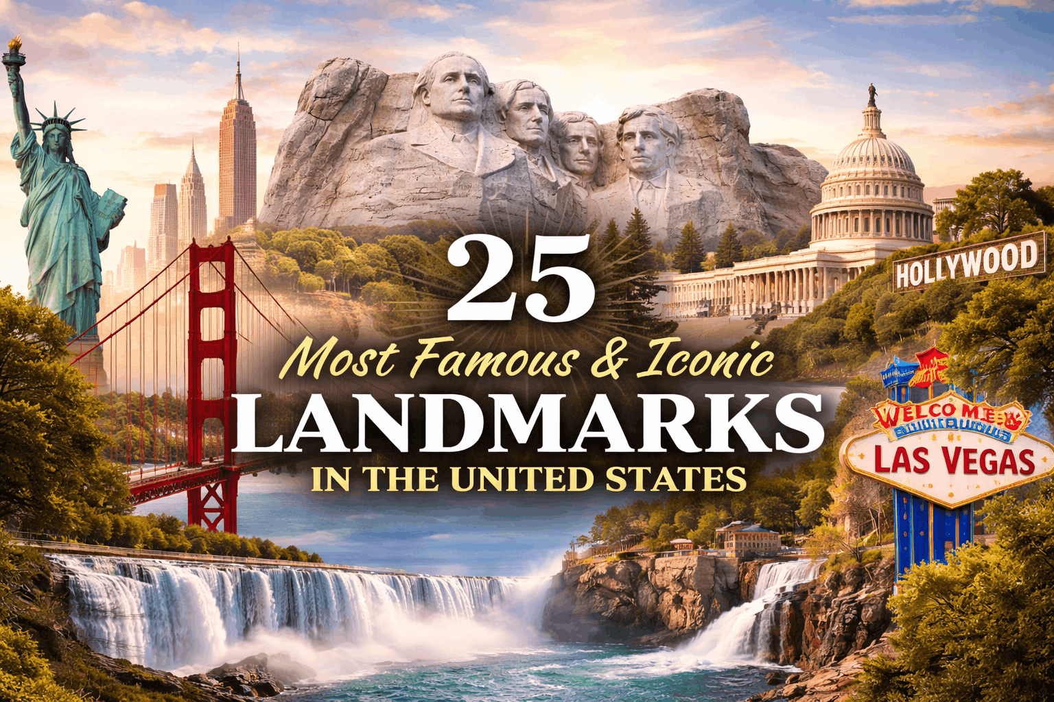 25 Most Famous Landmarks in the USA You Must Visit | Iconic Places Guide