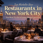 top Michelin-star restaurants with elegant tables and fine dining ambiance.