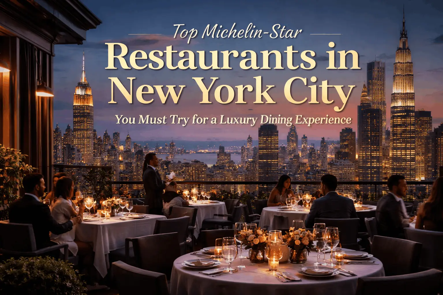 top Michelin-star restaurants with elegant tables and fine dining ambiance.