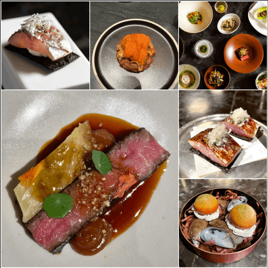 Atomix is a top-notch restaurant with innovative dishes like mackerel, truffle, and Wagyu beef.