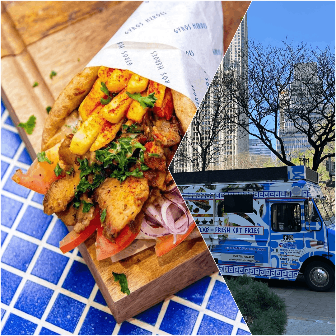 Greek gyros are a widely loved street food in New York City