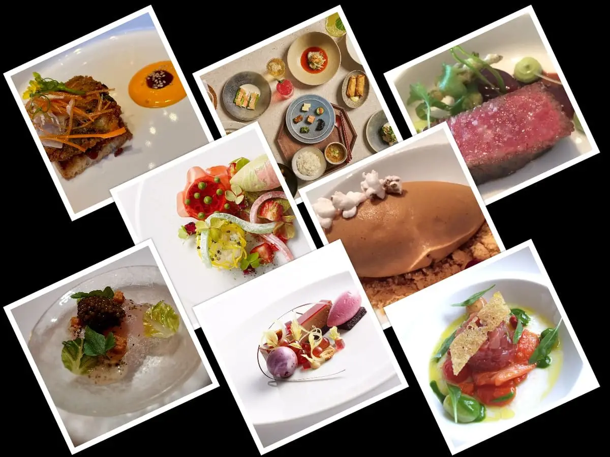 Per Se 3 Michelin star gourmet food presentation NYC