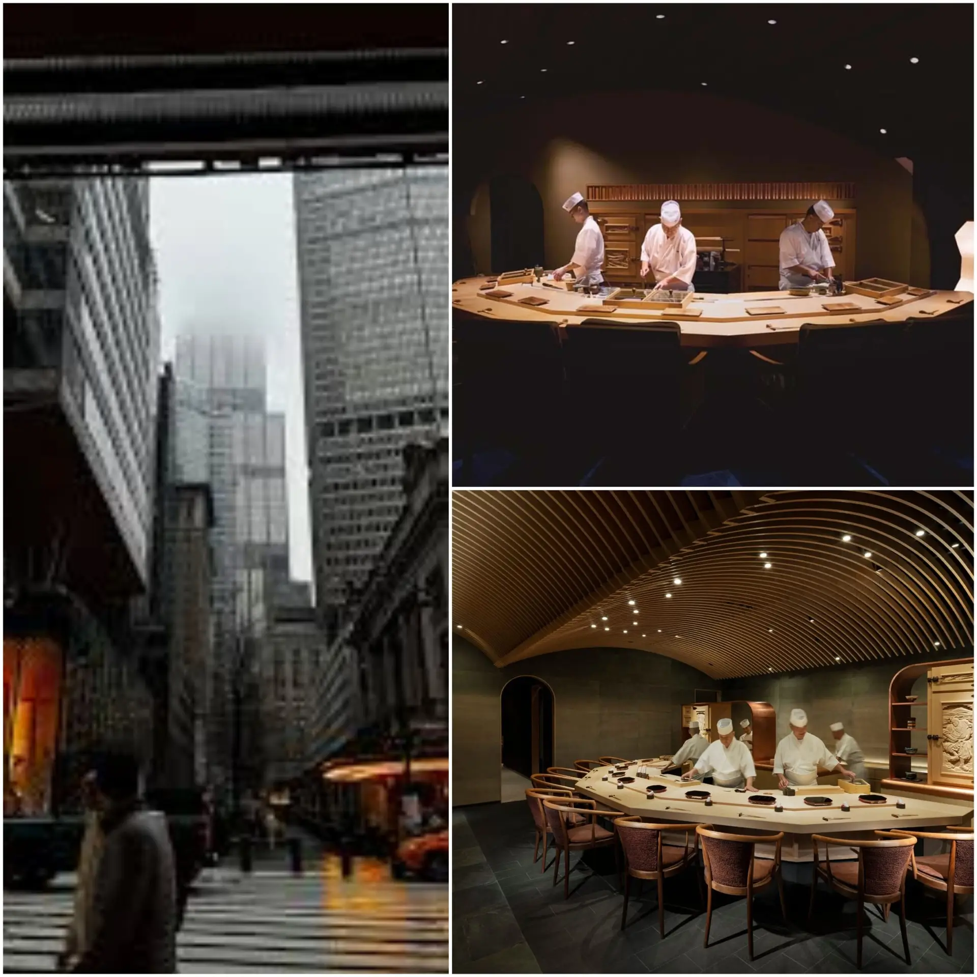 Chef Keiji Nakazawa at Sushi Sho in New York City preparing authentic omakase sushi in an intimate fine dining setting